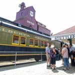 Guests at Stettler Station