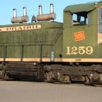 Locomotive No. 1259 still looks preety good for her age.